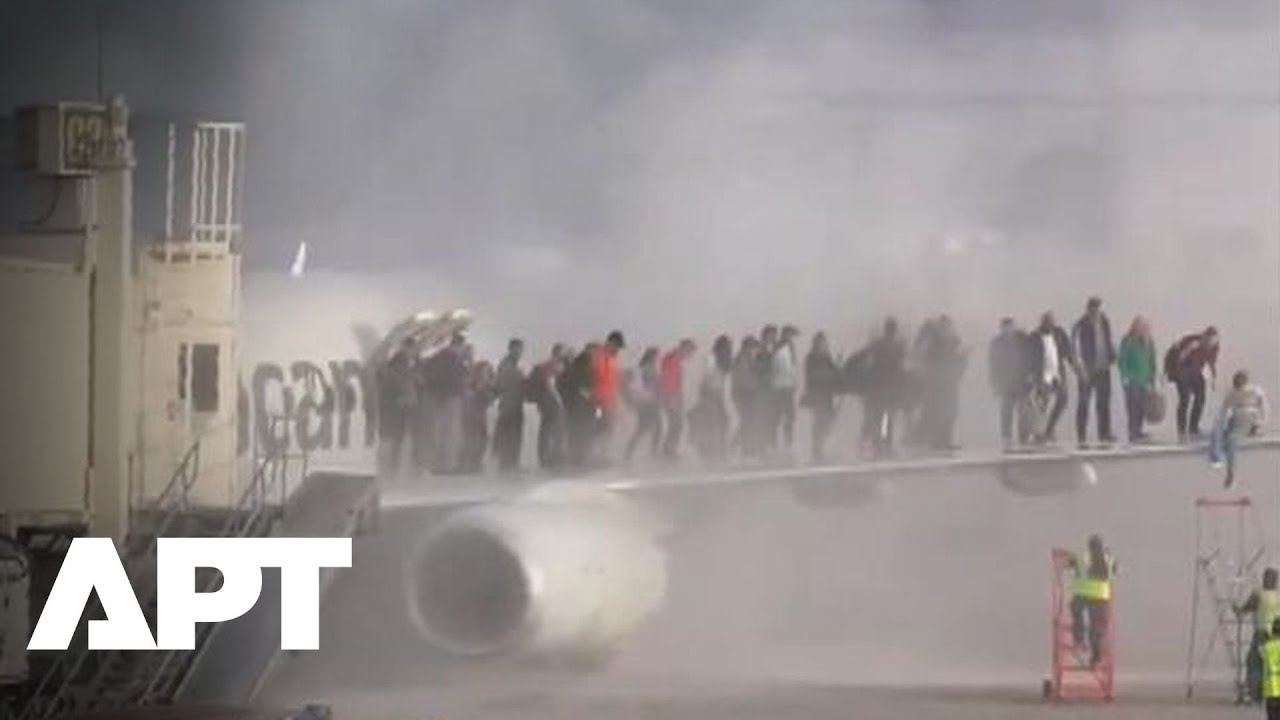 Flames on Runway: Boeing 737 MAX Fire Triggers Emergency Evacuation in ...