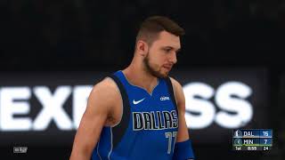NBA 2K20 - Dallas Mavericks vs Minnesota Timberwolves