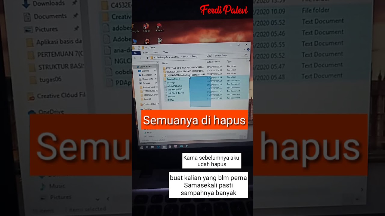 Tutorial Mengatasi Laptop Lemot 