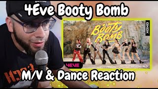 4Eve Booty Bomb Reaction | Reacting to Thai Pop | M/V + Dance Practice