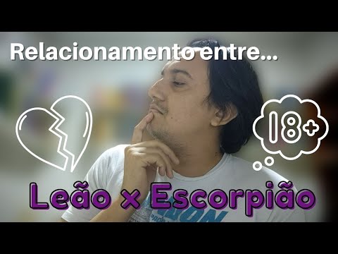 Vídeo: Leão e escorpião podem namorar?