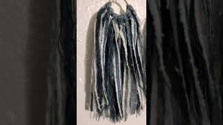 Denim and wire tassel earrings 7268val@gmail.com Denim and wire tassel earrings 7268val@gmail.com