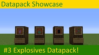 Explosives Datapack | Datapack Showcase #3