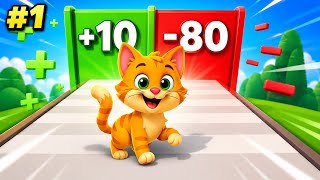 Cat Runner Evolution - Walkthrough Gameplay Part 1 | Android iOS