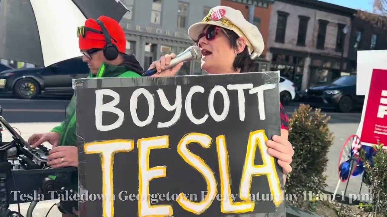Tesla Takedown At Georgetown Keeps Resistance Alive With The Joy Of Dance