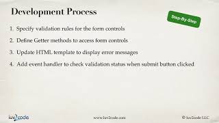 001 Angular Project   Checkout Form   Validation Overview   Part 1 201
