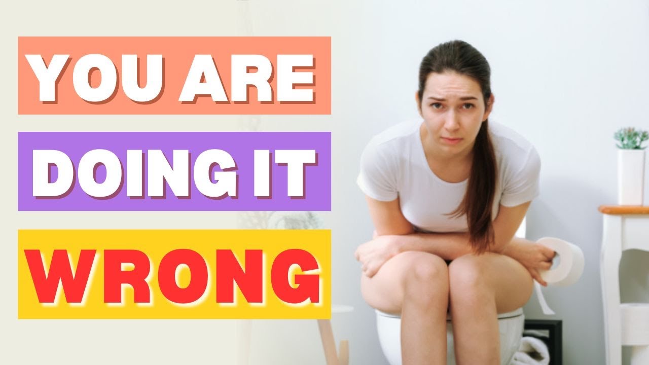 You’re Pooping Wrong! Constipation Cure Nobody Talks About (It's Not Fibre or Water)