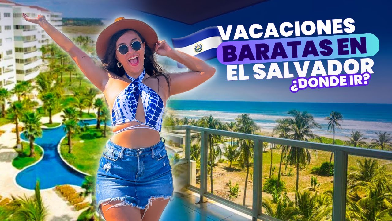 ⁣EL SALVADOR Vacaciones BARATAS💰 lugares que puedes visitar en LAS PLAYAS de la costa del sol 😱