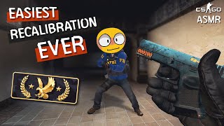 ASMR Gaming 🏆 CS:GO EASIEST RECALIBRATION 🥱 Soft Whispering, Keyboard Clicky Sounds screenshot 5