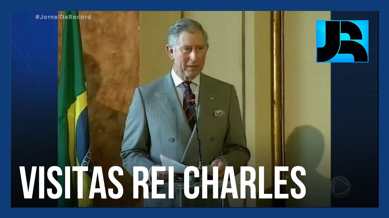 Relembre as visitas do rei Charles 3º ao Brasil