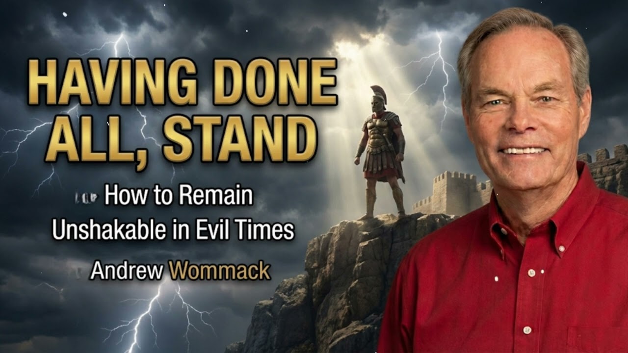 Having Done All, STAND-- How to Remain Unshakable in Evil Times - Andrew Wommack