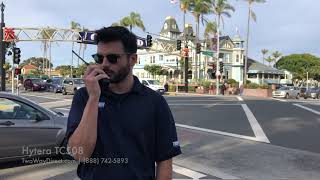 Radio Coverage Test: Hytera TC508 (Carlsbad, CA)