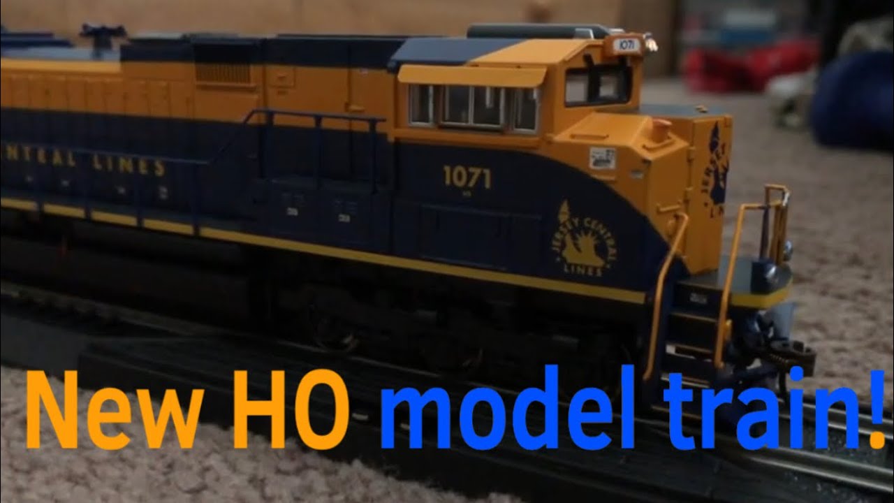 New HO model train! YouTube