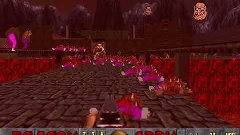 Doom hard Invation map from SuperSS! mod