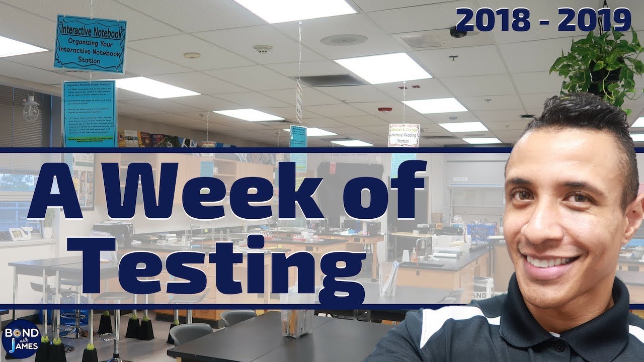 A Week in the Life of a Teacher | A Week of Testing A Week in the Life of a Teacher | A Week of Testing