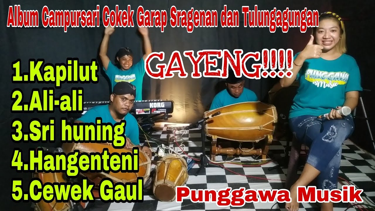 GAYENG!! Album Campursari Cokek Jaipongan Punggawa Musik Garap Gagrak Sragenan dan Tulungagungan