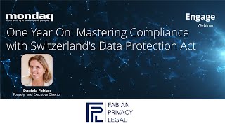 Webinar: One Year On - Mastering Compliance with Switzerland's Data Protection Act