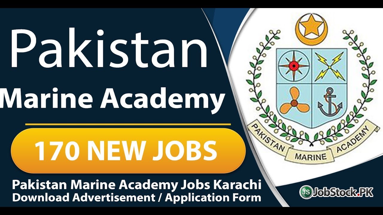 Pakistan Marine Academy Jobs Karachi Admission 2020 2021 PMA