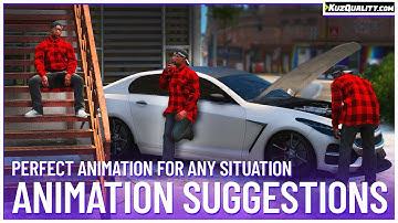 FiveM Script | Animation suggestions [Standalone, ESX, QBCore] | KuzQuality