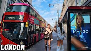 Central London Evening Walk 4K 🇬🇧 Burlington Arcade, Oxford Street & Mayfair Streets