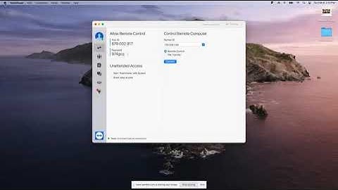 Mac: TeamViewer Intro and Permissions
