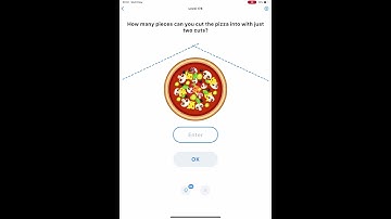 Easy Game - Brain Test Level 178 - How many pieces can you cut the pizza into with just two cuts?