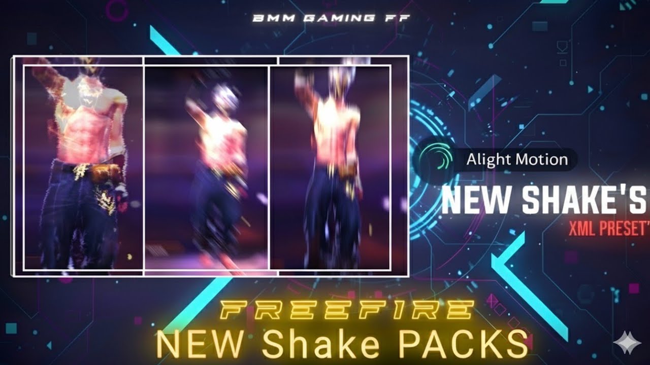 Top 10 shake XML Presets #27 | 4K aggressive shake effect