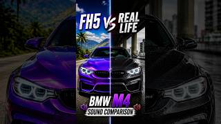 FH5 vs Real Life BMW M4 Sound Comparison - Did They Get It Right?