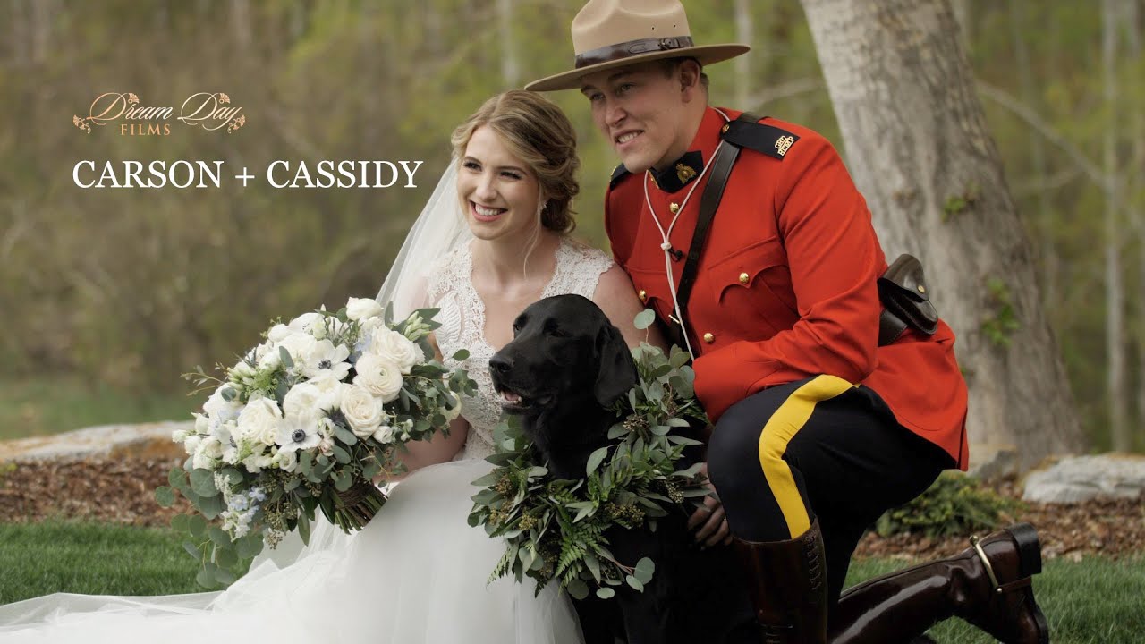 Mountie finally gets his girl // Canmore Ranch - Canmore wedding videographer