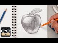 How to Draw a Realistic Apple | Step by Step Sketch Tutorial