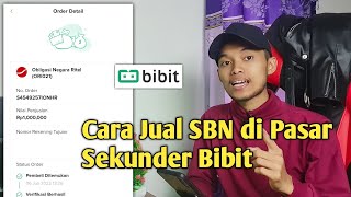 How to Sell SBN in Bibit Through the Secondary Market