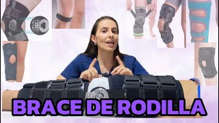 Brace de rodilla, Inmovilizador de rodilla o rodillera larga articulada.Lo que debes saber #rodilla