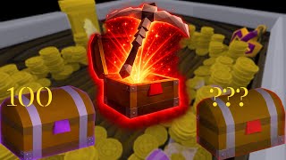 🔥 100 Hard Caskets from Bandos… Did I Get 3rd Age?! 💰👑