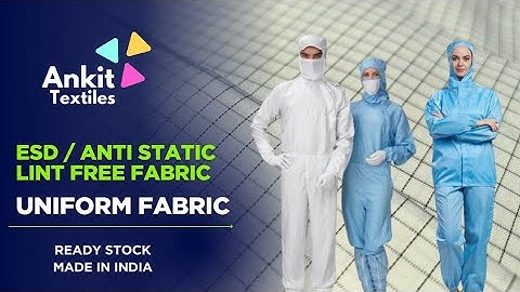 Discover premium Anti-Static ESD Fabric by Ankit Textiles #esdfabric #ESD #antistaticfabric 