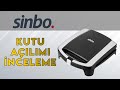 Sinbo SSM-2550 1500 W Tost Makinesi | KUTU AÇILIMI - İNCELEME