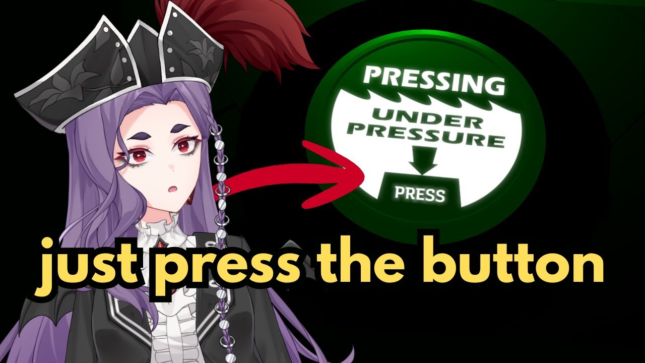 Pressing Under Pressure 】 How hard is it to press ONE button?? - YouTube