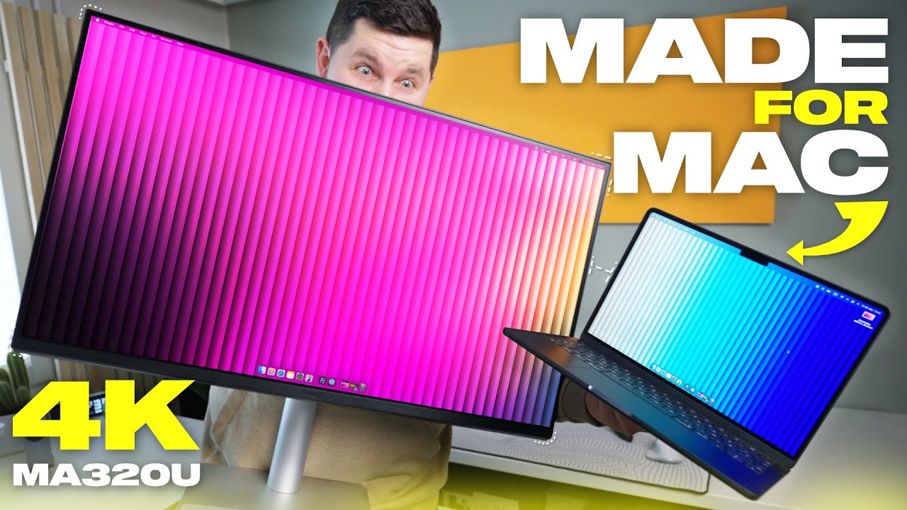 BenQ MA320U 32" 4K UHD Designer Monitor for Mac