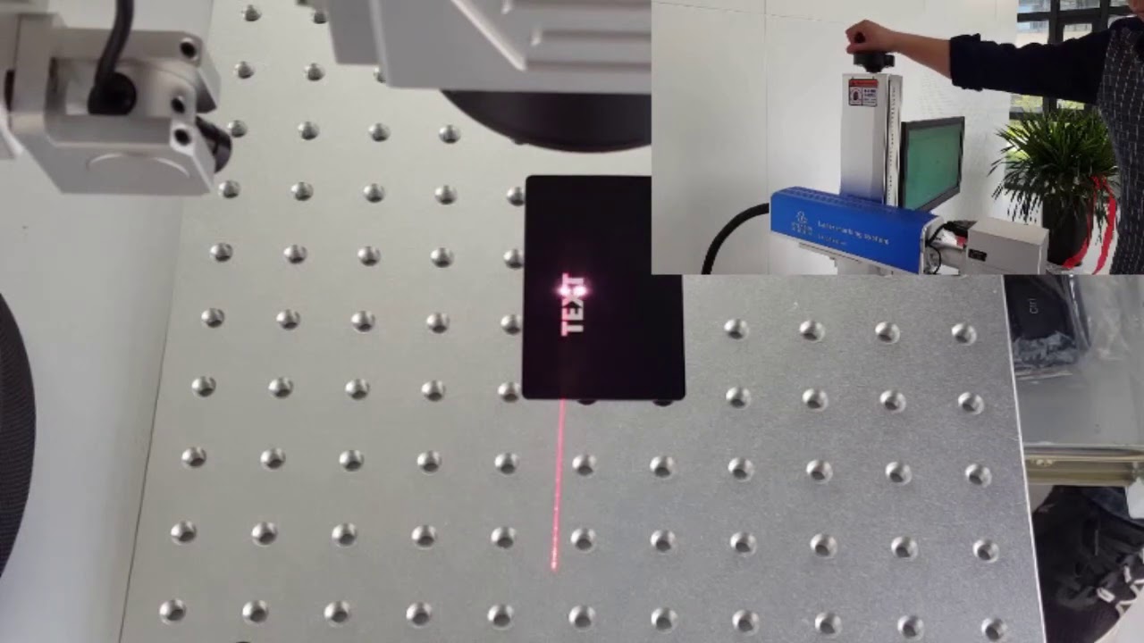 How to adjust the focus of fiber laser engraver YouTube