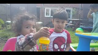 Wesaal Tells Stories To His Little Sister Shoot