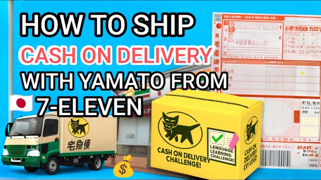 How to Ship Cash on Delivery with Yamato from 7-Eleven in Japan 🇯🇵📦💴