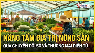 Chuyển đổi số quốc gia: Nâng tầm giá trị nông sản qua chuyển đổi số và thương mại điện tử