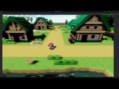 Pokemon Octopath - Post Processing and Dynamic Depth of field