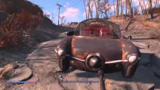 Fallout 4-How to Add/Build Cars in Settlements and Infinite Steel (Glitch)