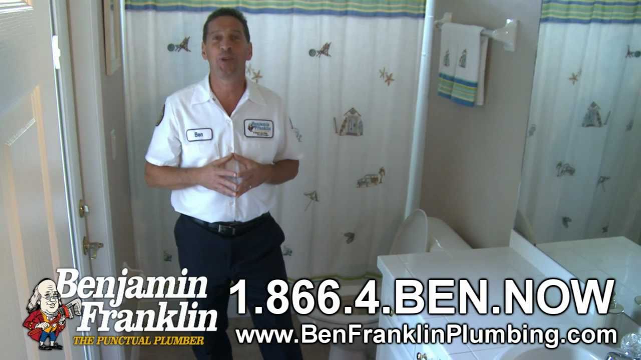 Benjamin Franklin Plumbing How to Unclog A Toilet McKinney Texas Plumber YouTube