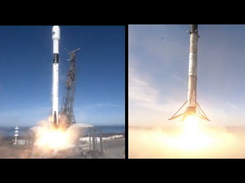 SpaceX Launches Sentinel-6A from Vandenberg AFB for ESA/NASA, Lands Falcon 9