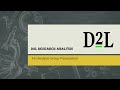 D2L Research Analysis---Fin Analysis Group Presentation