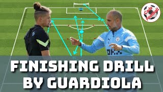 Finishing drill by Pep Guardiola! (penetrating the box) screenshot 3