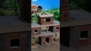 Mini contrucoin house by mini tool #minihouse #reels #contructoin