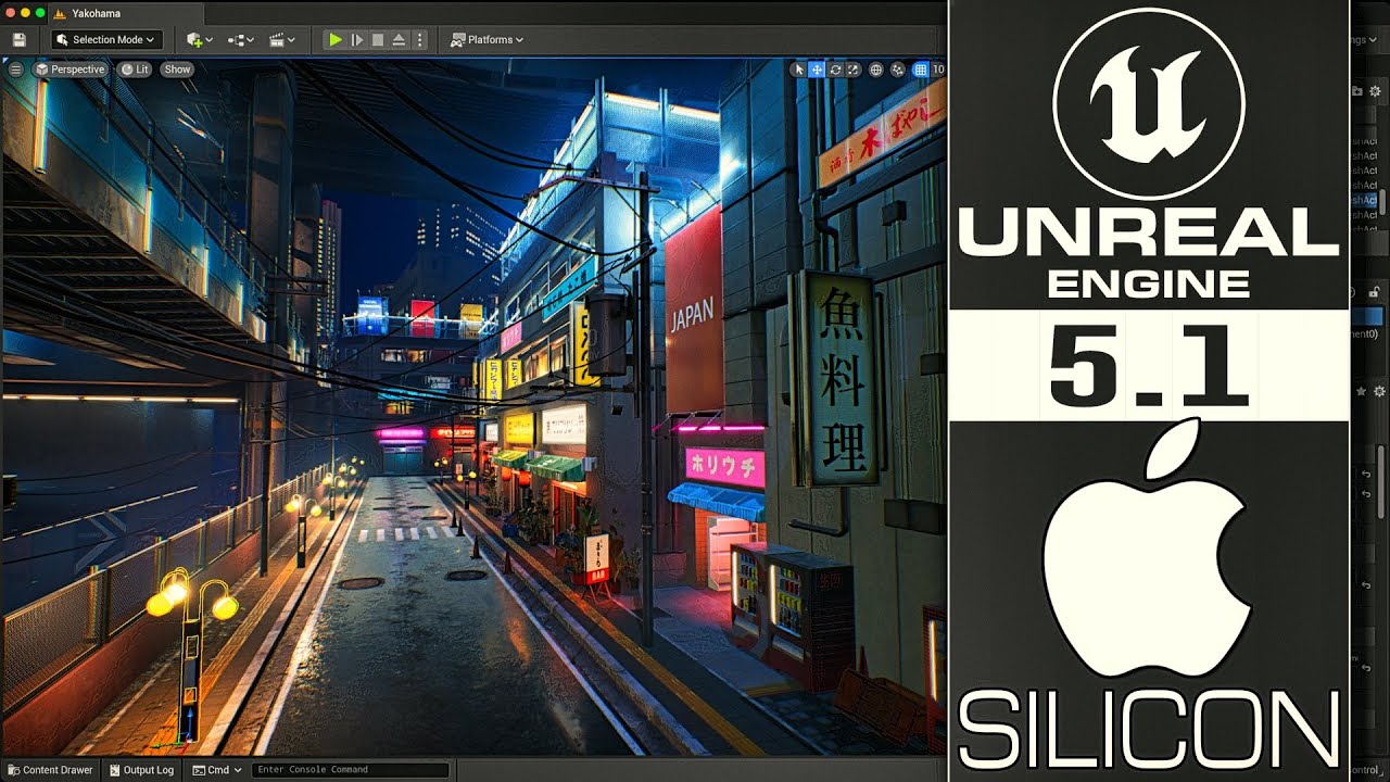 Unreal Engine updated with native Apple Silicon Macs support