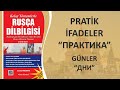 GÜNLER   “ДНИ”     Rusça kolay yöntemlerle öğreniyorum